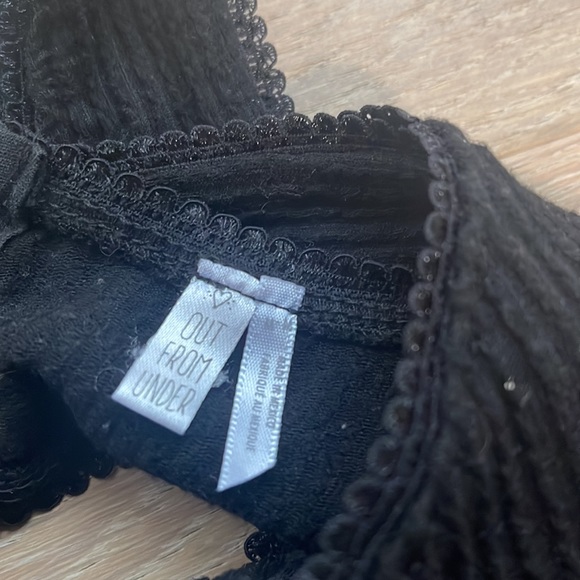 Urban Outfitters Out From Under Women’s Black Bodysuit Medium - Picture 5 of 6